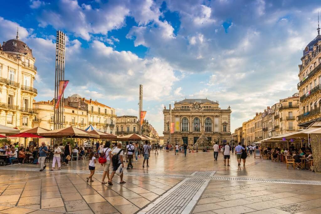 Appartement Montpellier Comedie Gare St Roch Zewnętrze zdjęcie