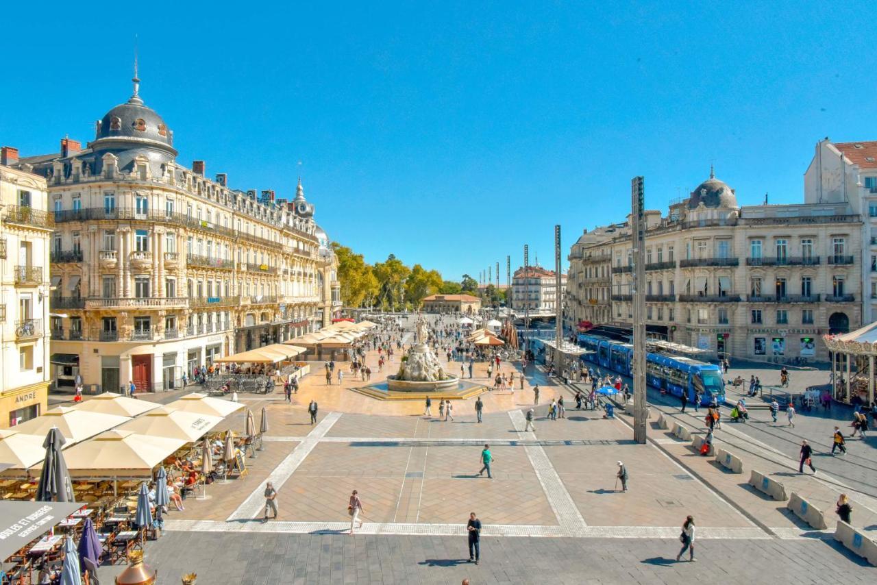 Appartement Montpellier Comedie Gare St Roch Zewnętrze zdjęcie