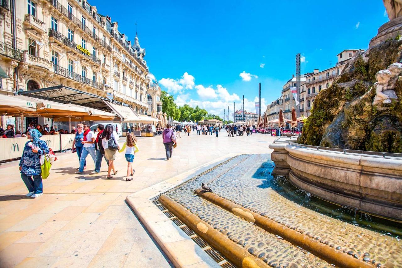 Appartement Montpellier Comedie Gare St Roch Zewnętrze zdjęcie
